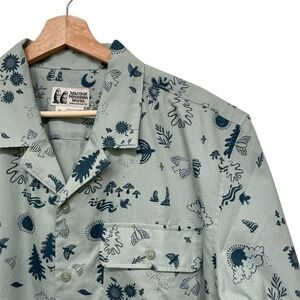 Marmot Mountain Works Green Muir Camp Novelty Men’s Shirt - Size Large
